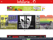 Tablet Screenshot of infoturia.com
